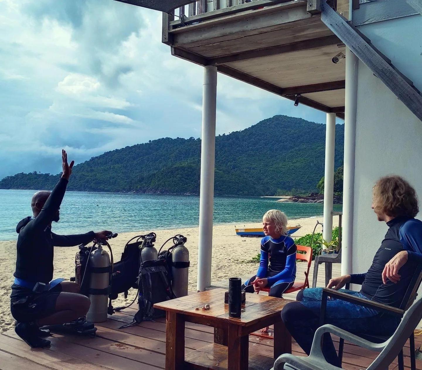 Tiongman Scubadive & Lodge Kampong Juara Exteriér fotografie