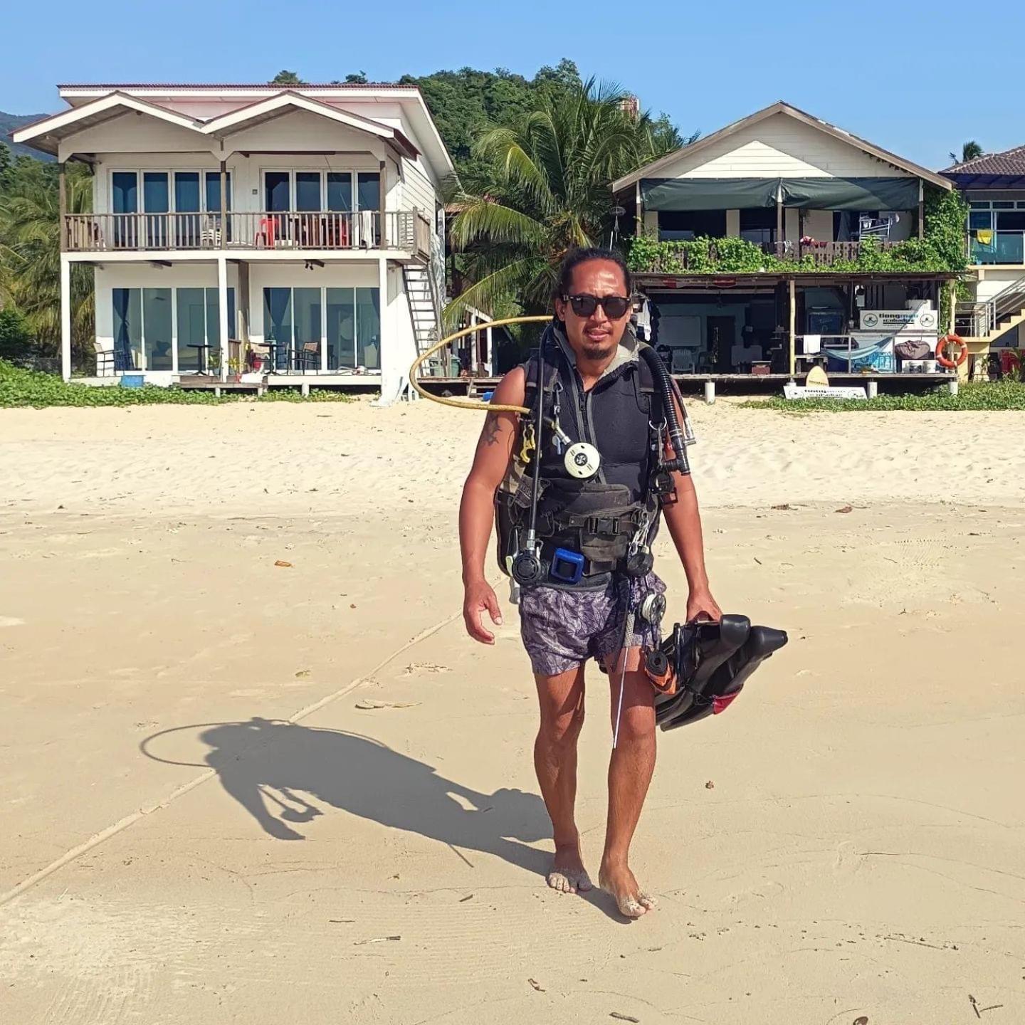 Tiongman Scubadive & Lodge Kampong Juara Exteriér fotografie